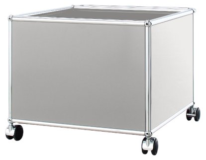 USM Haller Kinder Rollcontainer, Lichtgrau RAL 7035, H 43 x B 53 x T 53 cm