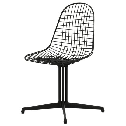 Wire Chair DKL, Beschichtet basic dark, Ohne Polsterung, Ohne Bezug