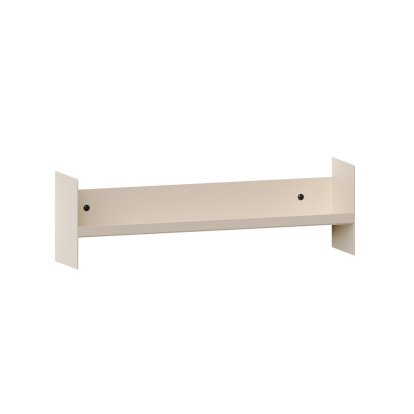 Pli Wandregal Slim, 45 cm, Creamweiß, Ohne Haken