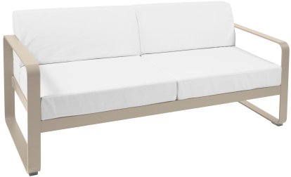 Bellevie 2-Sitzer-Sofa, Grauweiß, Muskat