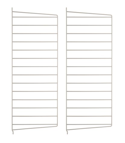 String System Wandleiter, 2er Set, 75 x 30 cm, Beige