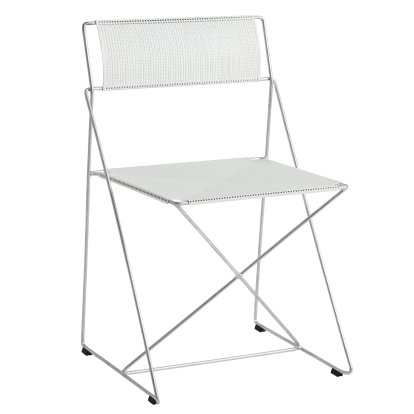 X-Line Outdoor Stuhl, Chalk white, Galvanisiert