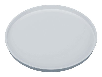 Componibili rund Abschlussplatte, silber