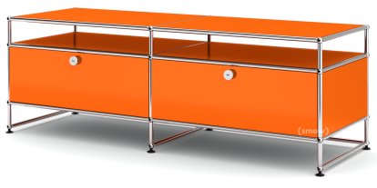 USM Haller TV-Board L, Reinorange RAL 2004