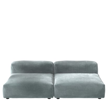 Vetsak Sofa Set 1, L, Cord velours - Mint, Ohne Kissen
