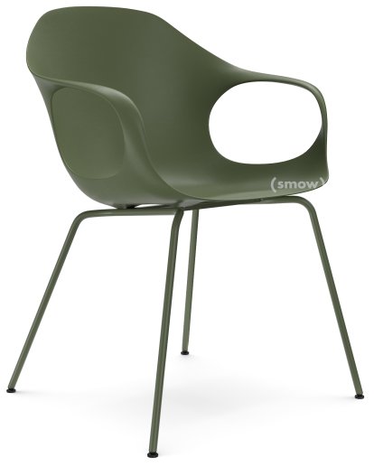 Elephant Tube, Olivgrün, Stahl, Farbton Sitzschale