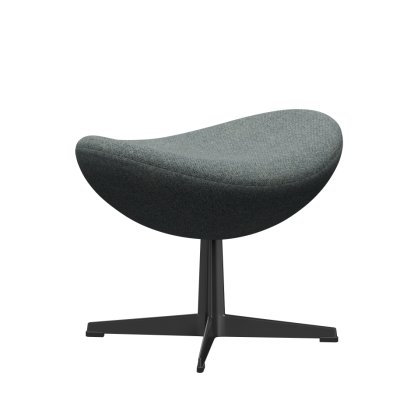 Egg Fußhocker, Hallingdal 65, 130 - Grey, Black