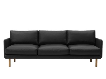 Emo Sofa, Leder schwarz