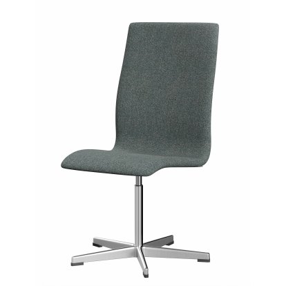 Oxford Bürodrehstuhl, Ohne Armlehnen, Mittelhoher Rücken, Standfuß, Hallingdal 65, 130 - Grey