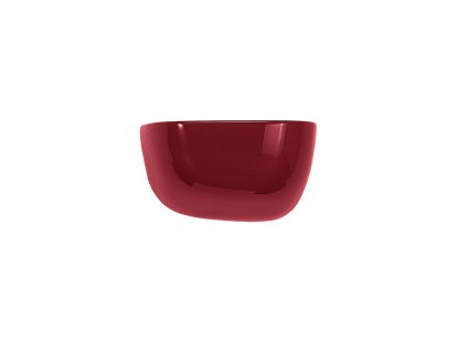 Corniches Wandregal, Klein (H 11,6 x B 21 x T 14,4 cm), Japanese red