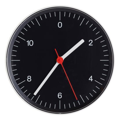 Wall Clock Wanduhr, Black