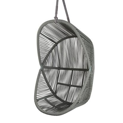 Hive Hängesessel, Weave small - Dusty green, Soft Rope - Taupe