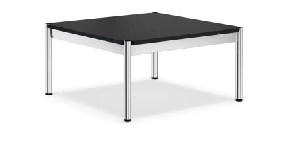 USM Haller Couchtisch, 75 x 75 cm, Fenix, Nero - Schwarz
