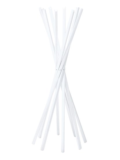 Garderobe Sciangai, Esche weiß gebeizt