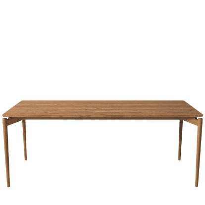 PUREdinner Tisch, 190 x 85 cm, Eiche natur geölt, Ohne Erweiterungsplatten