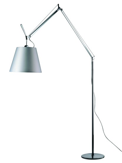 Tolomeo Mega Terra Stehleuchte, Satin grau, 32 cm