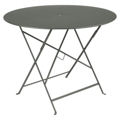 Bistro Klapptisch rund, H 74 x Ø 96 cm, Rosmarin