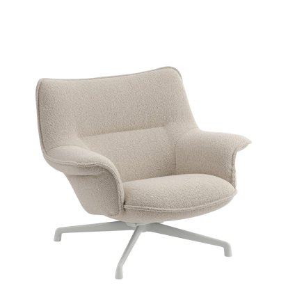 Doze Loungesessel, Ohne Ottoman, Hearth 7 / Grey