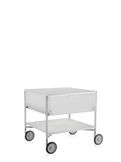 Mobil Container, 1 Schub - 1 Fach, Opal, Eisfarben