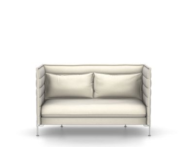 Alcove Sofa, Zweisitzer (H94 x B164 x T84 cm), Credo, Crème