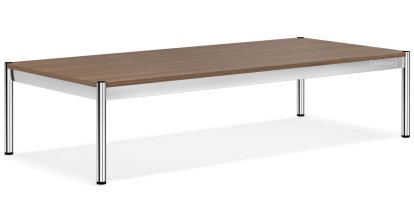 USM Haller Couchtisch, 150 x 75 cm, Holz, Eiche geölt braun
