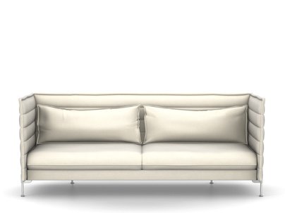Alcove Sofa, Dreisitzer (H94 x B237 x T84 cm), Credo, Crème
