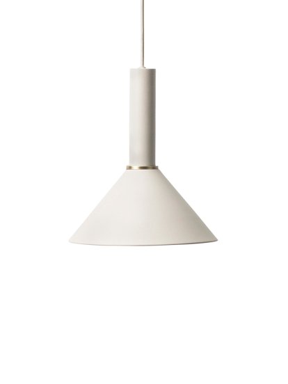 Collect Lighting, Hoch, Light grey, Cone, Light grey