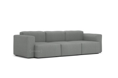Mags Soft Sofa Kombination 1, 3 Sitzer, Steelcut Trio - hellgrau