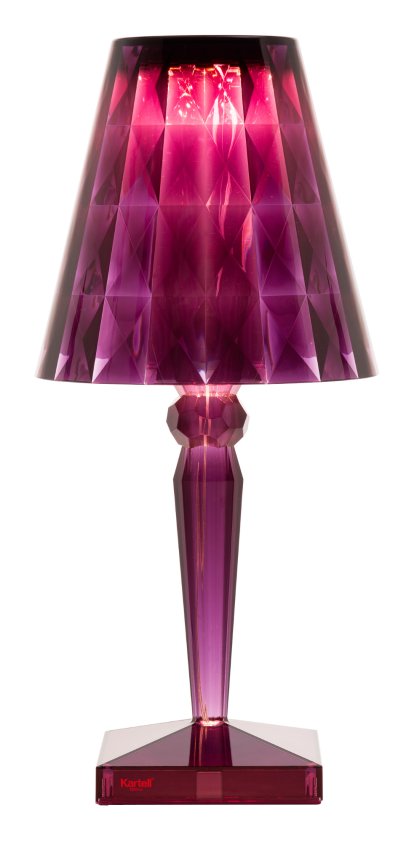 Big Battery Tischleuchte, Pflaume