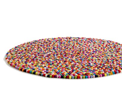 Pinocchio Teppich, ø 140 cm, Multi colour