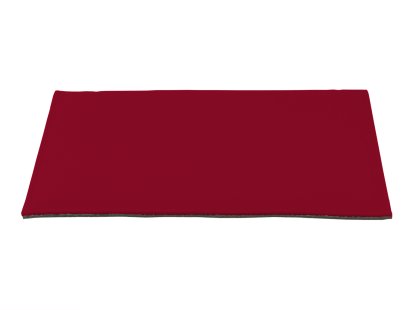 Sitzauflage für Ulmer Hocker, Mit Polster, rot