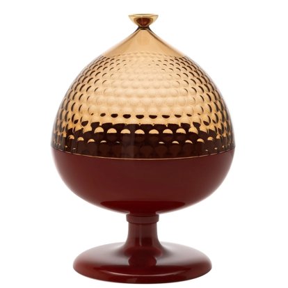 Pumo Aufbewahrungsdose, Bernstein/ziegelrot