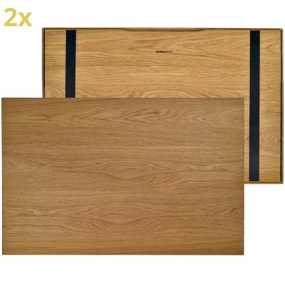 Holzauflage für USM Haller Regale, Größe L, 75 cm x 50 cm, Eiche, naturgeölt