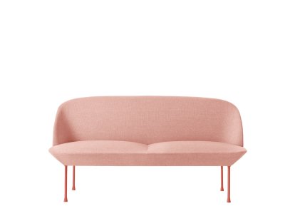 Oslo Sofa, Zweisitzer, Stoff Steelcut Trio rose