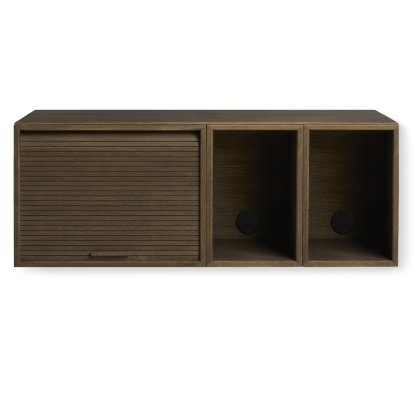 Hifive Wandregal, Hifive 100, Eiche geräuchert