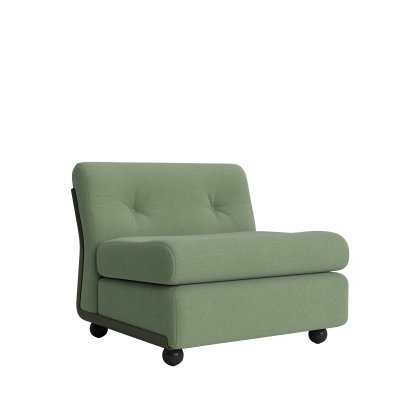 Amanta 1-Sitzer Sofa, Bottle green / Osumi 27