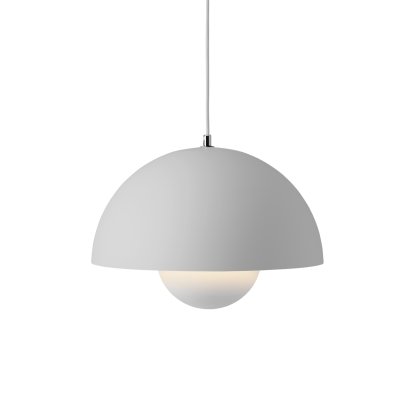 Flowerpot VP7 Pendelleuchte, Matt light grey