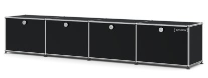 USM Haller Kinder Lowboard XL, Graphitschwarz RAL 9011