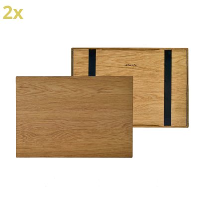Holzauflage für USM Haller Regale, Größe L, 50 cm x 35 cm, Eiche, naturgeölt