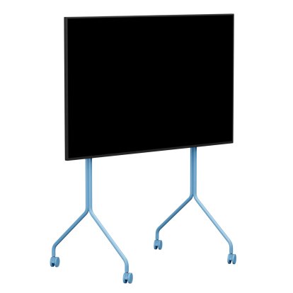 Moon Rollin' TV-Ständer, Tall, Powder blue