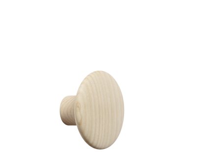 The Dots Wandhaken, S (Ø 9 cm), Esche