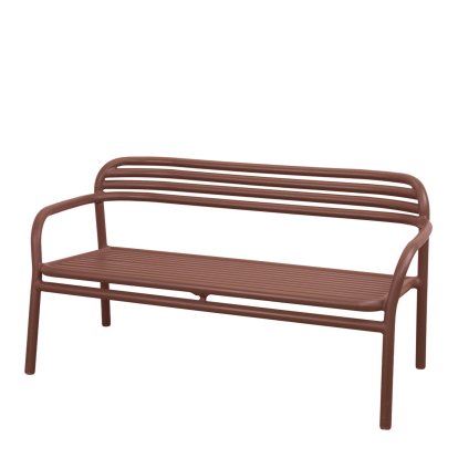 Bliss Sofa, Desert red, Ohne Sitzkissen