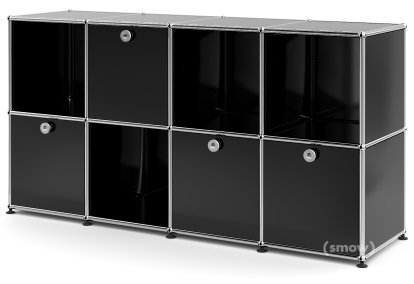 USM Haller Kinder Sideboard XL, Graphitschwarz RAL 9011