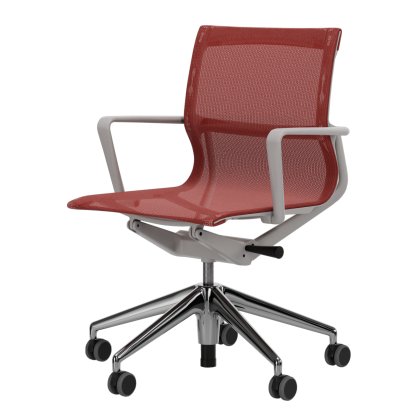 Physix, TrioKnit backstein, Soft grey / Aluminium, poliert, Weich für harte Böden