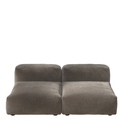 Vetsak Sofa Set 1, M, Cord velours - Mocha, Ohne Kissen