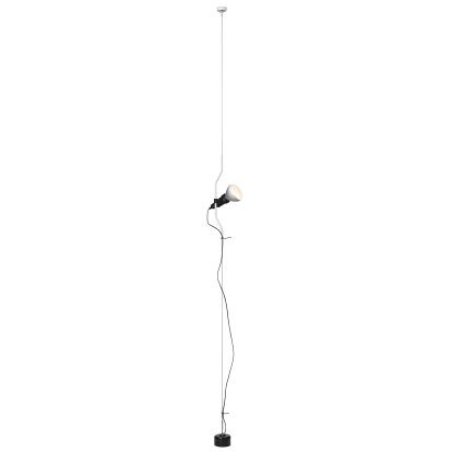 Parentesi Dimmer Steh- und Deckenleuchte, Weiß, mit LED Reflektorbirne 12W / 1180lm