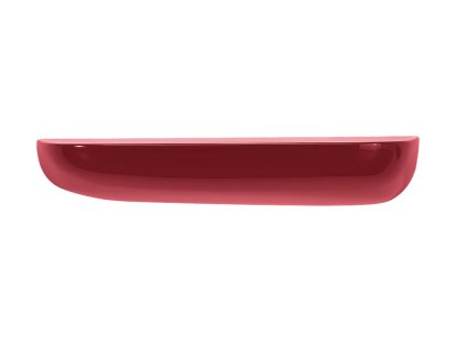Corniches Wandregal, Groß (H 8,6 x B 45,5 x T 21,9 cm), Japanese red