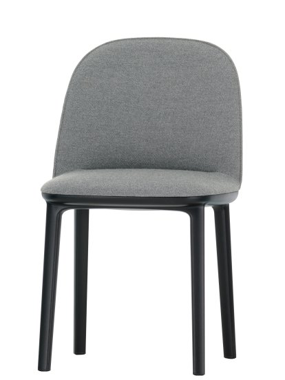 Softshell Side Chair, Sierragrau, Filzgleiter für harte Böden