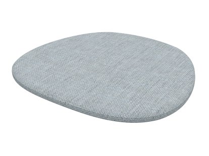 Soft Seats Sitzauflagen, Typ B (B 41,5 x T 37 cm), Stoff Corsaro, Zartblau melange