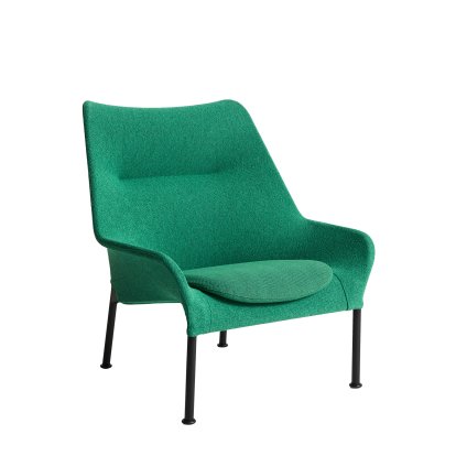 O2 Lounge Sessel, Ohne Ottoman, Lift green / black